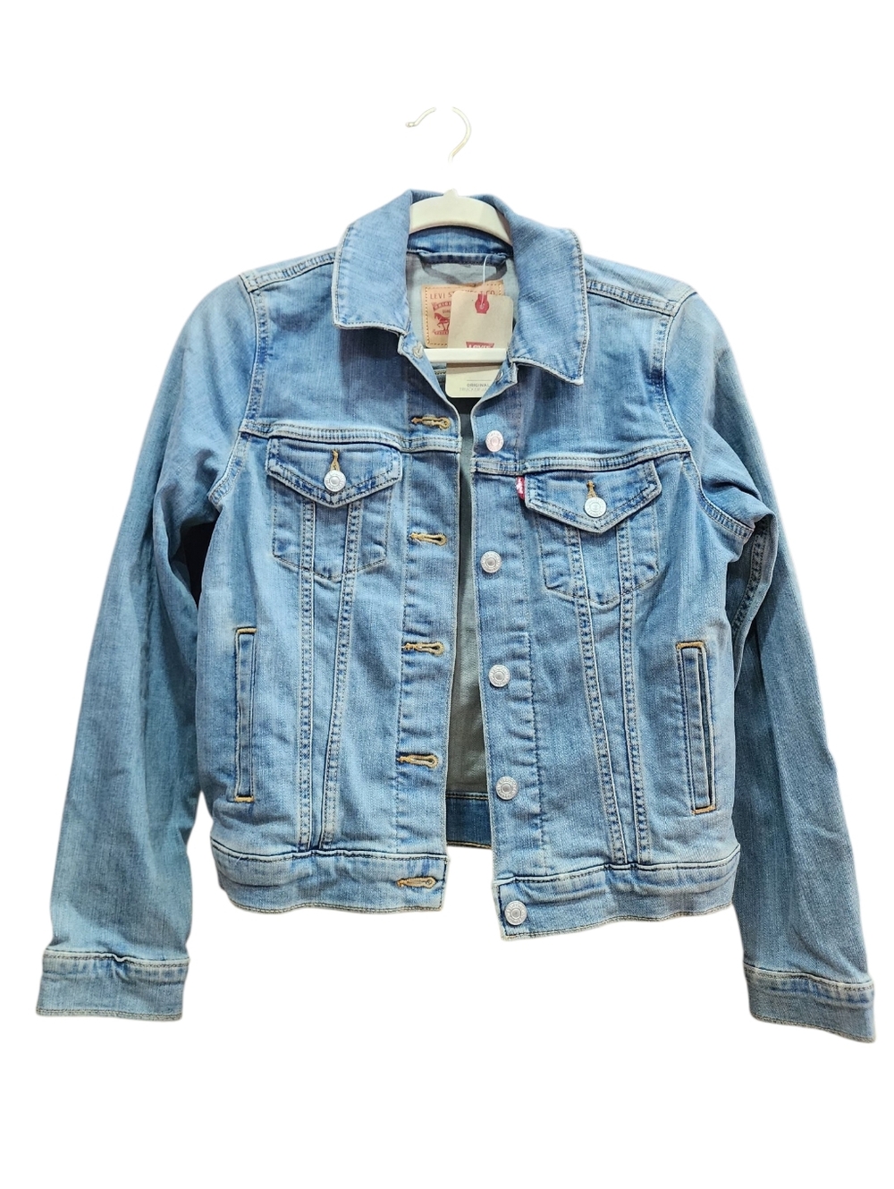NEW Levi´s Women  Blue Jean Jacket Sz XS
